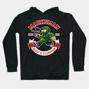 Paintball player heart of champion Hoodie